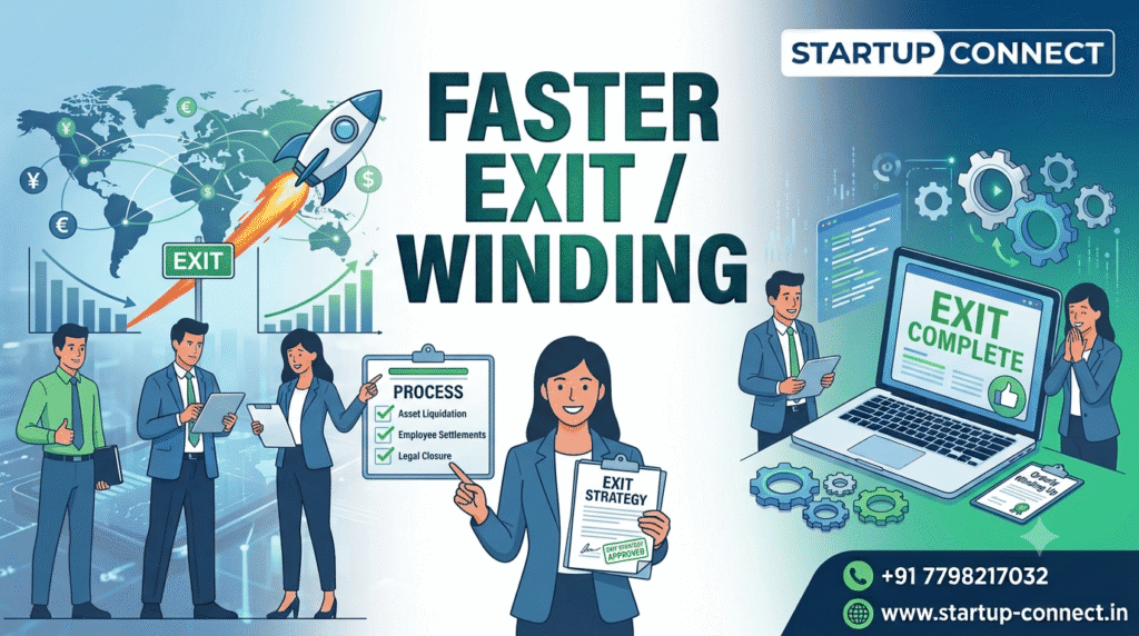 Faster exit from company